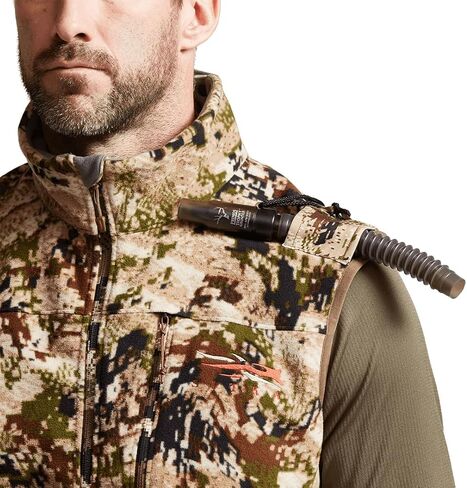 Men's Stratus Windstopper Water Repellent Ultra-Quiet Fleece Hunting Vest in Saudi Arabia