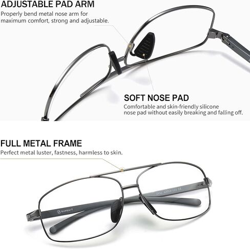 نظارات القيادة الليلية SUNGAIT للرجال لتقليل الوهج HD نظارات الرؤية الليلية المستقطبة العصرية المصممة SGT458YS-QKTMP in Kuwait