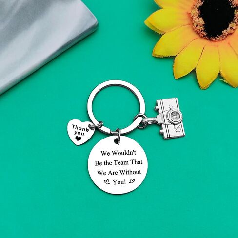 Thank You Keychain Gift for Coworker Appreciation Keychain Gift for Women Men Inspirational Gift for Coach Teacher in Kuwait