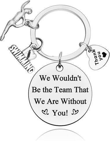 Thank You Keychain Gift for Coworker Appreciation Keychain Gift for Women Men Inspirational Gift for Coach Teacher in Kuwait