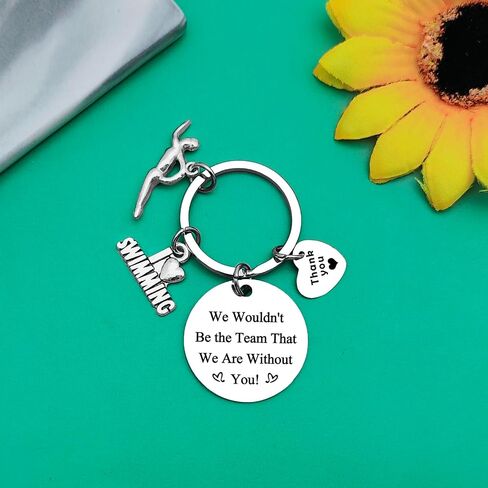 Thank You Keychain Gift for Coworker Appreciation Keychain Gift for Women Men Inspirational Gift for Coach Teacher in Kuwait