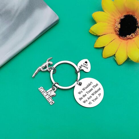 Thank You Keychain Gift for Coworker Appreciation Keychain Gift for Women Men Inspirational Gift for Coach Teacher in Kuwait