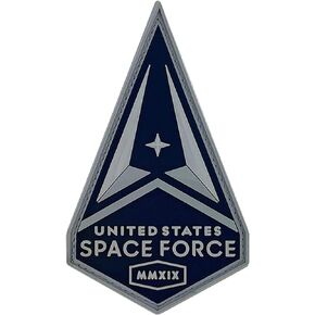 MEDALS OF AMERICA EST. 1976 U.S. Space Force MMXIX PVC Patch with Hook and Loop