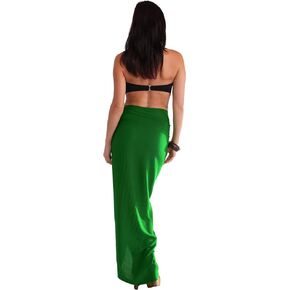 1 World Sarongs Sarong for Women Solid Fringeless(TM) Sarong Swimsuit Cover up Sarong Wrap