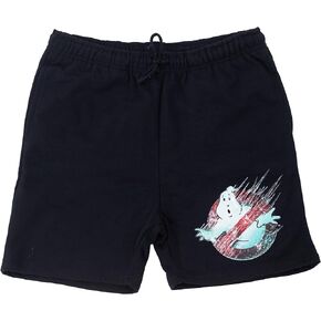 Ripple Junction Ghostbusters: Frozen Empire Movie Men’s Drawstring Shorts Special Edition Gloss Logo Officially Licensed
