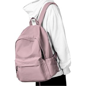 Black Middle School Backpack Waterproof Laptop College Backpack For Men Women High School Aesthetic Small Travel Bookbag Simple Bookbag For Teens Girls Boys