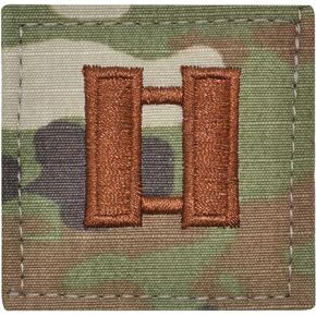 Air Force Captain (CPT) Rank OCP/Scorpion with Hook and Loop