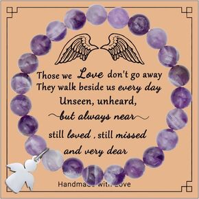 AINILOVE Sympathy Gift for Women Sympathy Bracelet for Loss of Loved Ones Memorial Gifts Grief Jewelry for Loss of Mother Father