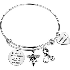 FOTAP Physician Assistant Gift It Takes A Special Person to Be A Physician Assistant Bracelet PA Bracelet Med School Graduation Gift