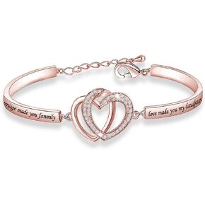 New Dauhter In Law Bracelet Marriage Made You Family Love Made You My Daughter Wedding Bracelet Daughter In Law Gift