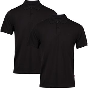 DANISH ENDURANCE Men's Polo Shirt, Organic Cotton, Short Sleeve, Classic in Kuwait