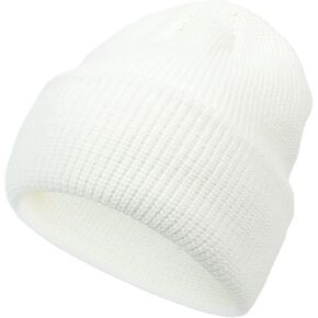 قبعة متماسكة للنساء من Muryobao قبعة شتوية ناعمة دافئة محبوكة على شكل جمجمة مكبلة in Kuwait