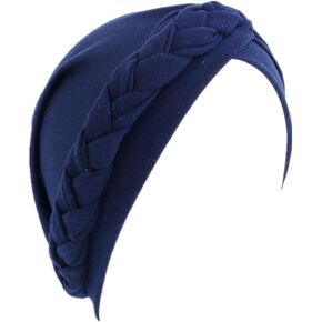 Chemo Turban Caps for Women - Pre Tied Twist Braid Headscarf Hats Headwrap Hair Cover Headwear