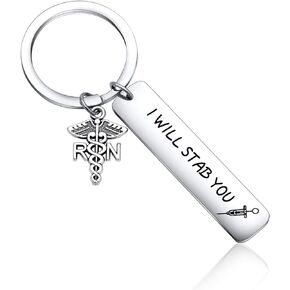 Funny Keyring Nurse Gift Medical Gift Nursing Keychain Nurse Graduation Jewelry