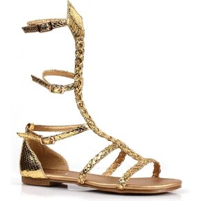 Ellie Shoes Girl's Miriam Gladiator Sandals - Roman Greek Costume Shoes