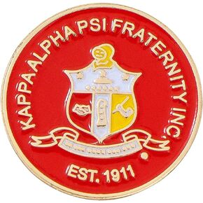 Kappa Alpha Psi Lapel Pin Fraternity Enamel Greek Formal Wear Blazer Jacket Nupe (Seal Lapel Pin)