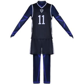 Wandamaga Adult Blue lock Isagi Yoich Cosplay Costume for Men Outfit