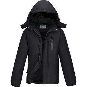 Men's Winter Ski Jackets Waterproof Snow Coat with Hood Mountain Windproof Rain Jacket