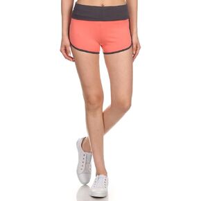 Yoga Leggings Capri with Fold Over Solid Waistband in Kuwait