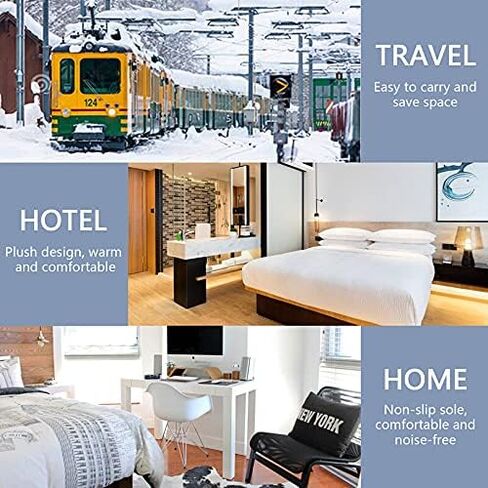 شباشب VIGTRO نسائية مزدانة عيد ميلاد مجيد مضادة للانزلاق شبشب داخلي بتصميم ندفات الثلج باليرينا خف ناعم من الصوف المرجاني in Kuwait