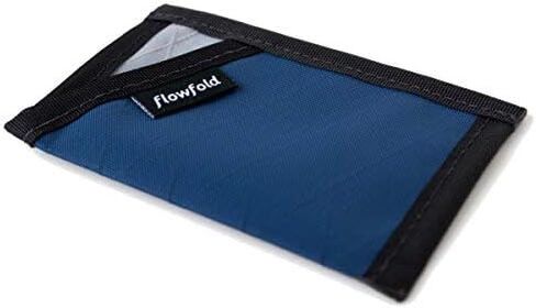 Flowfold Minimalist Card Holder Durable Slim Front Pocket Wallet, Card Holder Wallet Made in USA (Navy Blue) in Saudi Arabia