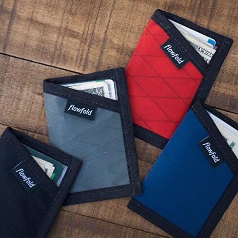 Flowfold Minimalist Card Holder Durable Slim Front Pocket Wallet, Card Holder Wallet Made in USA (Navy Blue) in Saudi Arabia