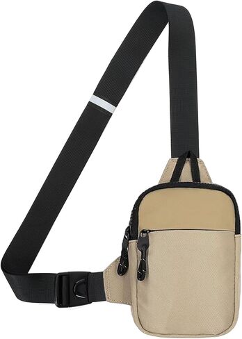 Mini Sling Bag Men Women Small Crossbody Bag Waterproof Phone Chest Bag Fanny Packs Personal Pocket Bag Hiking Backpack in Saudi Arabia
