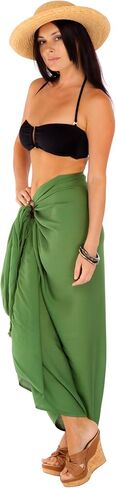 1 World Sarongs Sarong for Women Solid Fringeless(TM) Sarong Swimsuit Cover up Sarong Wrap in Saudi Arabia