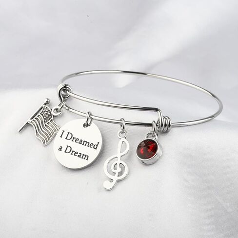 KEYCHIN Red Boots Musical Bracelet Broadway Musical Theatre Gifts Let Pride Be Your Guide Jewelry Boots Broadway Merchandise in Saudi Arabia