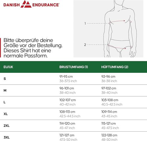 قميص DANISH ENDURANCE للرجال بأكمام طويلة وسحاب 1/2 للتمرين، خفيف الوزن ومطاط in Kuwait