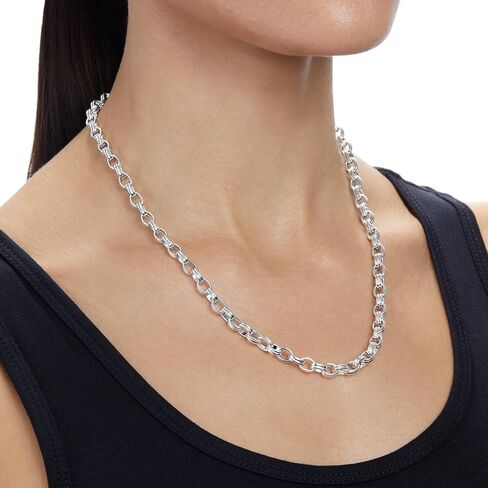 Amazon Essentials Plated Double Chunky Round Link Chain in Saudi Arabia