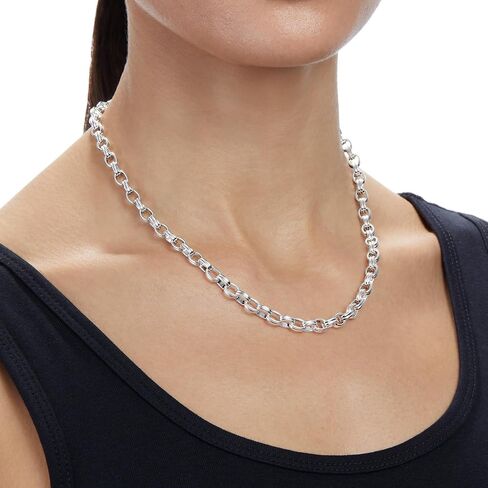 Amazon Essentials Plated Double Chunky Round Link Chain in Saudi Arabia