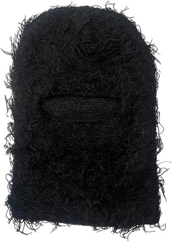 Yeat Distressed Ski Mask - A Furry Knitted Balaclava Full Face Mask for Men and Women Cold Weather Gear. in Saudi Arabia