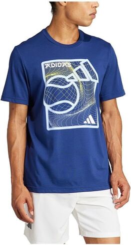 adidas Men's Tennis Play Graphic T-Shirt in Saudi Arabia