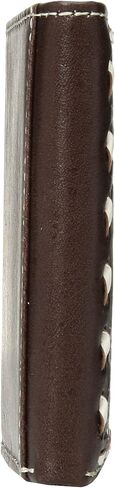 ARIAT Unisex-Adult's Floral Inlay Buck Edge Trifold Wallet, Brown in Saudi Arabia