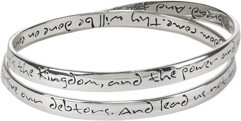 Cross Double Mobius Bracelet - The Lord's Prayer in Saudi Arabia