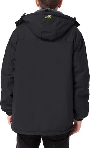 جاكيت تزلج رجالي من CIOR مقاوم للماء بتصميم Mountain II مقاوم للرياح معطف شتوي دافئ ثلج بغطاء رأس قابل للإزالة in Kuwait