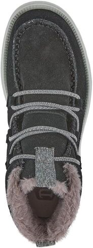 Hey Dude Reyes Suede Boot Grey Size 8 | Women's Boots | Women's Pull on Boots | Comfortable & Light-Weight in Saudi Arabia