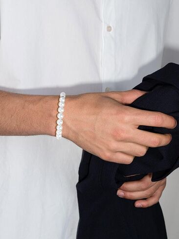 GAVU Men's Simple Shell Pearl Bracelet in Saudi Arabia