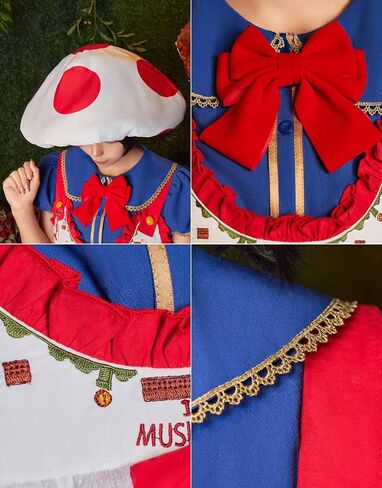 miccostumes Women Costume Anime Doll Cosplay Kawaii Top and Dress with Hat and Socks in Saudi Arabia