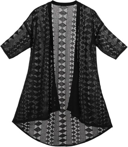 GABERLY Solid Lightweight Knit Kimono Casual Cardigan Short Sleeve Loose Beach Wear Bathing Suit Cover Up Blouse for Women in Saudi Arabia