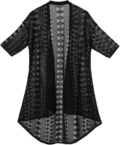 GABERLY Solid Lightweight Knit Kimono Casual Cardigan Short Sleeve Loose Beach Wear Bathing Suit Cover Up Blouse for Women in Saudi Arabia