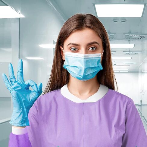 معطف مختبر AMZ للاستعمال مرة واحدة، مقاس XX-Large. عبوة مكونة من 10 معاطف مختبر أرجوانية للاستعمال مرة واحدة للبالغين. معطف مختبر 45 جي إس إم للاستعمال مرة واحدة. معاطف طبية للاستعمال مرة واحدة مزودة بخطاف وحلقة تثبيت، وجيوب، وأساور أكمام محبوكة، وياقة in Kuwait