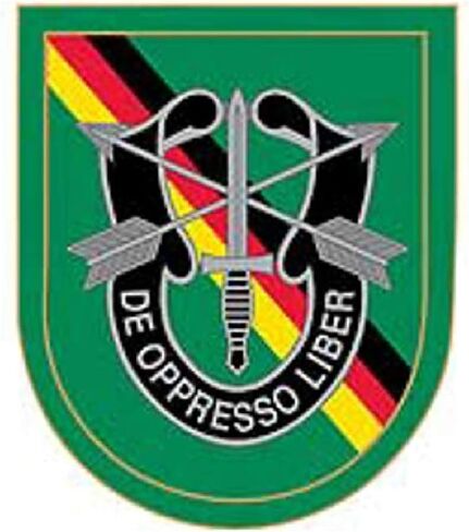 United States Army Special Forces 1" Lapel Pin in Saudi Arabia