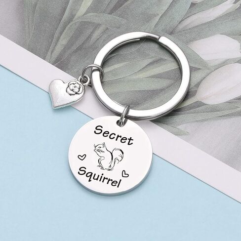 Squirrel Lover Jewelry Animal Gift Squirrel Owner Jewelry Animal Keychain Best Friend Gift in Kuwait