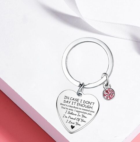 Nzztont I Love You Keychain Gift for Valentine's Day Girlfriend Gifts from Boyfriend Romantic Gifts for Wife Girlfriend Valentines Present for Women Couple Gift in Kuwait