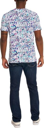 Robert Graham Men's Graffiti Art Short-Sleeve Knit Graphic Tshirt in Saudi Arabia