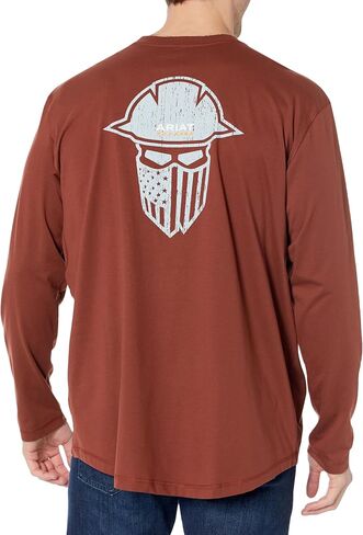ARIAT mens Rebar Workman Full Coverage T-shirt Shirt in Saudi Arabia