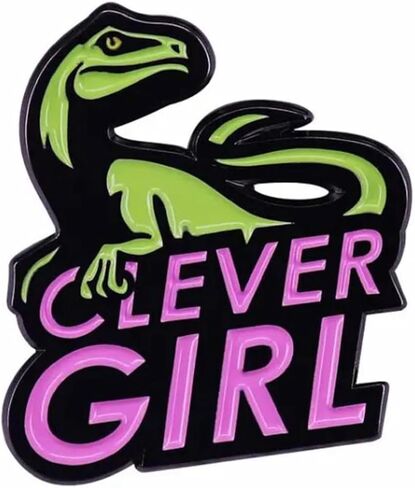 Spectre Pins Jurassic Park "Clever Girl" Velociraptor Enamel Pin in Saudi Arabia