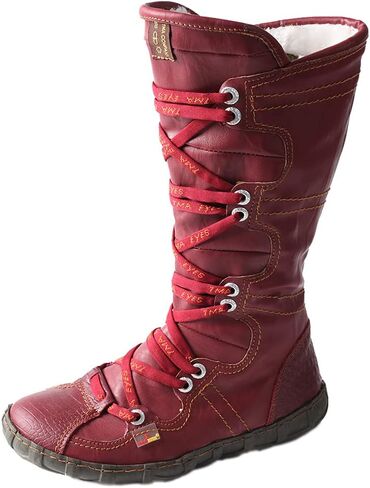 TMA EYES Women’s Snow Boots Calf Boots for Ladies with Faux Fur lining Lace up and side Zipper in Saudi Arabia